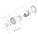 Alternator Diagram and Parts List for 030237-0  Briggs and Stratton Generator